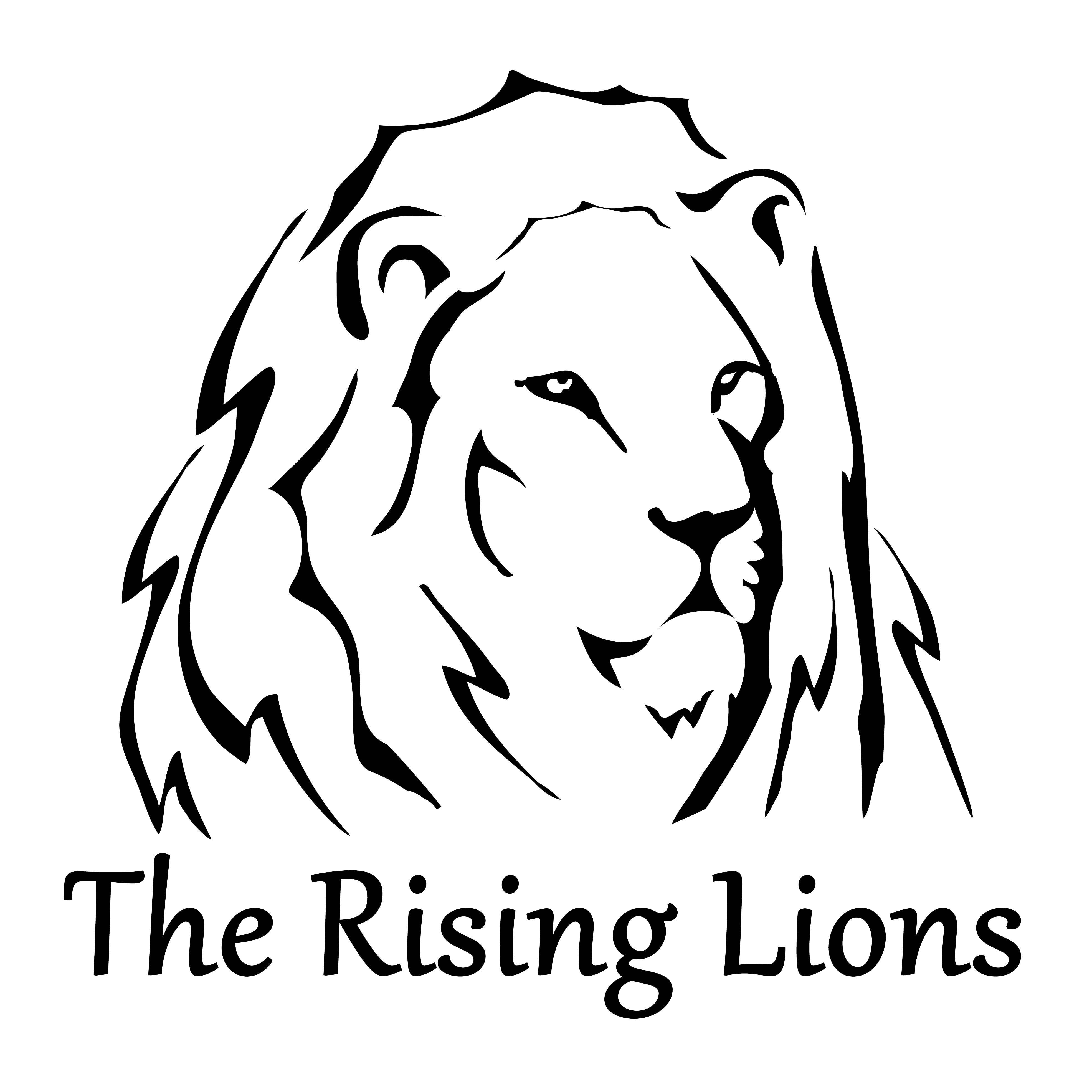 The Rising Lions Logo